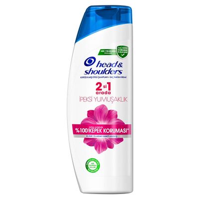 Head&Shoulders İpeksi Yumuşaklık 2in1 Şampuan 350 ml - 1