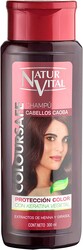 Natur Vital - Natur Vital Coloursafe Mahogany Shampoo- Bordo Ve Kızıl Saçlar İçin Kına Özlü Renk Parlatıcı Şampuan 300 ml