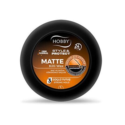 Hobby Matte Güçlü Tutuş Wax 100 ml - 1