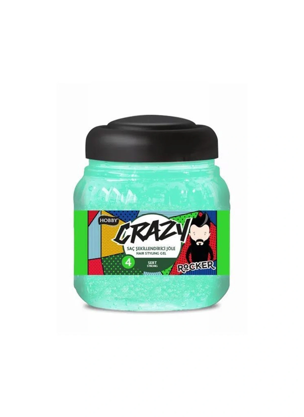 Hobby Crazy Strong Sert Saç Jölesi 150 ml - 1