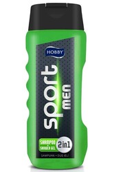 Hobby - Hobby Men Sport 2in1 Şampuan + Duş Jeli 400 ml
