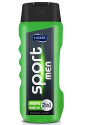 Hobby Men Sport 2in1 Şampuan + Duş Jeli 400 ml - Hobby