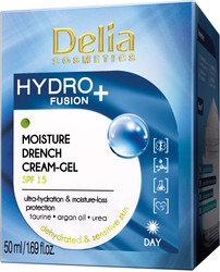 Delia Cosmetics - Hydro Fusion + - Moinsure Drench Cream-Gel Spf15