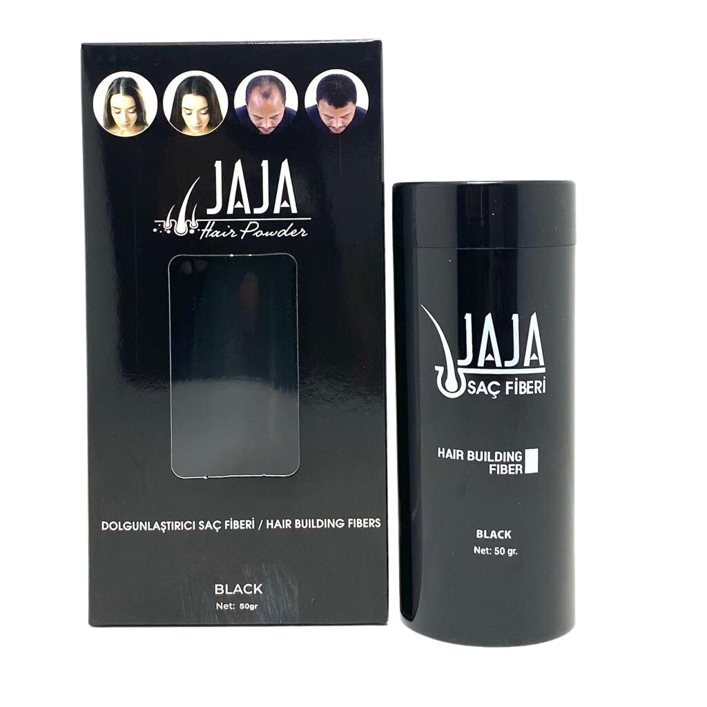 Jaja Hair Building Dolgunlaştırıcı Saç Fiberi Siyah 50 g