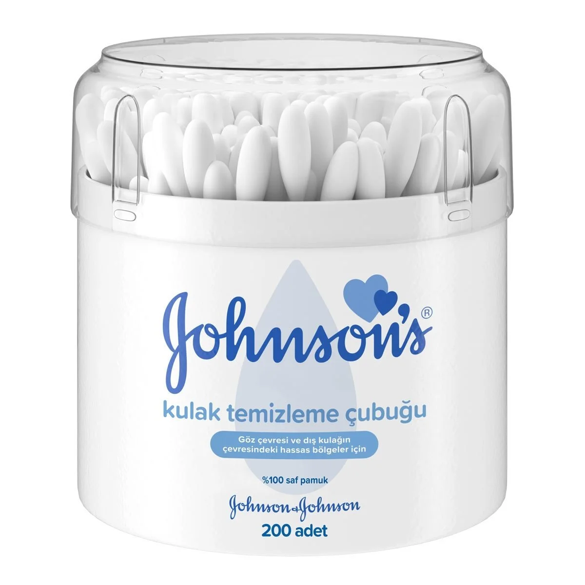 Johnson's - Johnson's Bebek Kulak Çubuğu 200 Adet