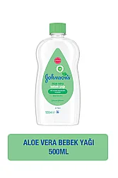 Johnson's Baby Yağ Aloe Vera 500 ml - Johnson's