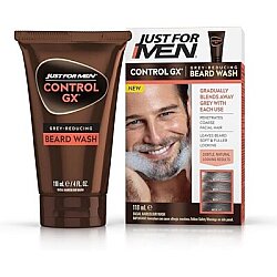 Just For Men Control GX Beard Gri Azaltıcı Sakal Bıyık Yıkama Şampuanı 118 ml - Just For Men
