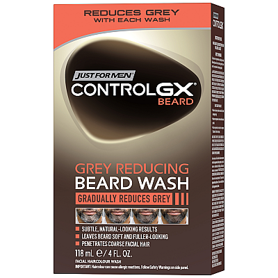 Just For Men Control GX Beard Gri Azaltıcı Sakal Bıyık Yıkama Şampuanı 118 ml - 3