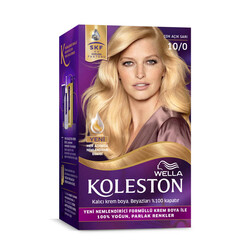 Wella - Koleston Kit Saç Boyası 10/0 Çok Açık Sarı