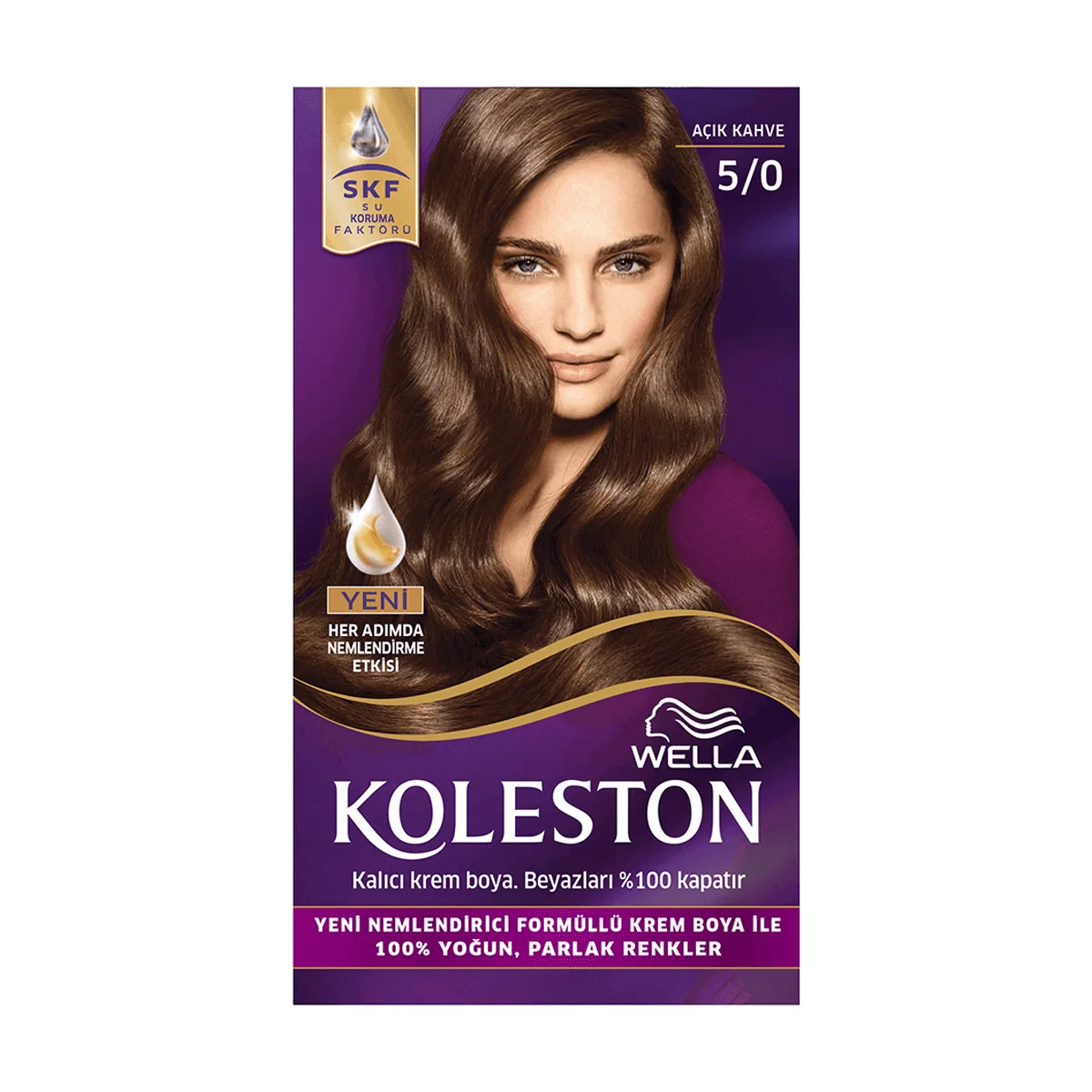 Wella Koleston Kit Saç Boyası Açık Kahve 5/0