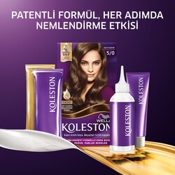 Wella Koleston Kit Saç Boyası Açık Kahve 5/0 - Thumbnail