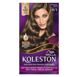 Wella - Wella Koleston Kit Saç Boyası - 6 1 Büyüleyici Kahve