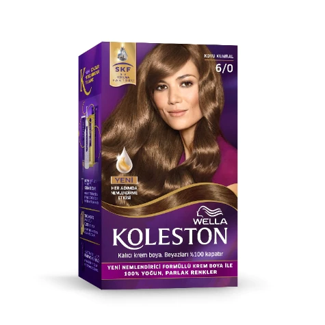 Wella Koleston Kit Boya 6/0 Koyu Kumral - Thumbnail