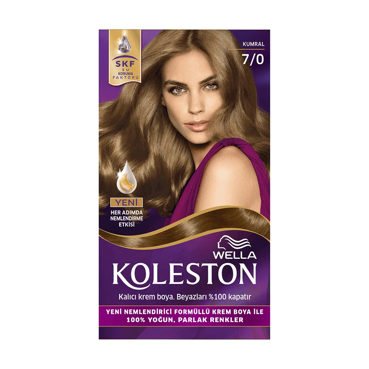 Wella - Wella Koleston Kit Saç Boyası Kumral 7/0