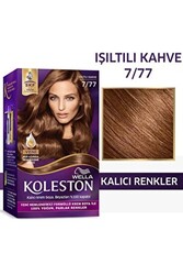 Wella Koleston Kit Saç Boyası 7/77 Işıltılı Kahve - Thumbnail