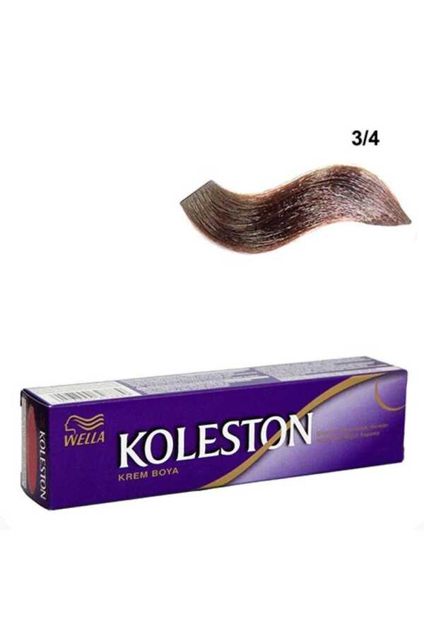  Koleston Tüp Saç Boyası 3/4 Koyu Kestane