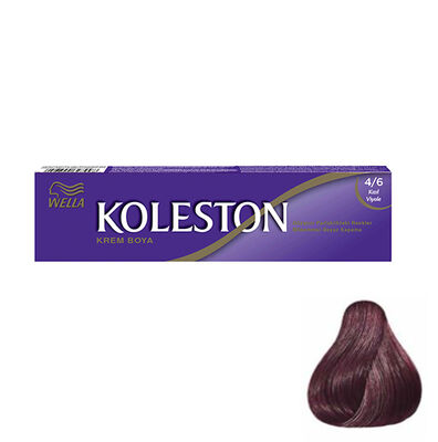 Koleston Tüp Saç Boyası 4/6 Kızıl Viyole