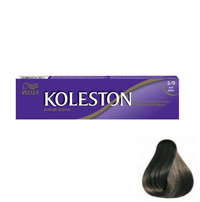 Koleston Tüp Saç Boyası 5/0 Açık Kahve