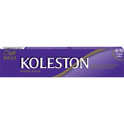 Koleston Tüp Saç Boyası 6.35 Elegan Kahve