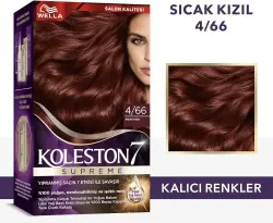 Koleston Supreme Saç Boyası 4/66 Sıcak Kızıl - Koleston