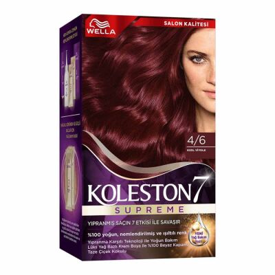 Koleston Supreme Saç Boyası 4/6 Kızıl Viyole - 1