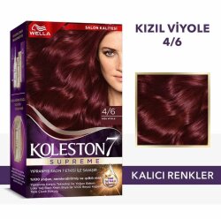 Koleston Supreme Saç Boyası 4/6 Kızıl Viyole - 2