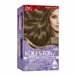 Koleston Sonsuz Işıltılı Küllü Tonlar Saç Boyası 7/1 Küllü Kumral - Koleston