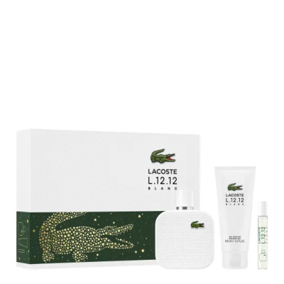 Lacoste L.12.12 Blanc Edt 100 ml Set - Lacoste