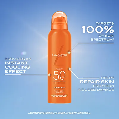 Lancaster Sun Beauty Body Mist Spf 50 200 ml - 3