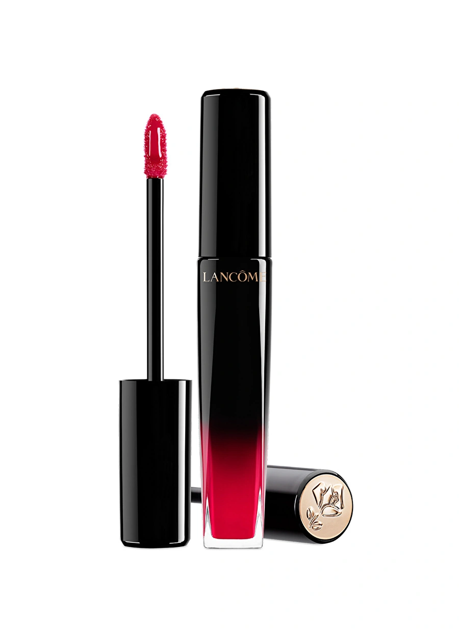 Lancome L'Absolu Lacquer Likit Ruj 168 Rose Rouge - 1