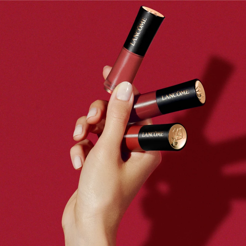 Lancome L Absolu Rouge Drama Ink Lipstick 888 French Idol - 3