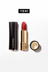 Lancome L'absolu Rouge Unleash The Drama Pudrali Mat Ruj 158 Red Is Drama - Lancome