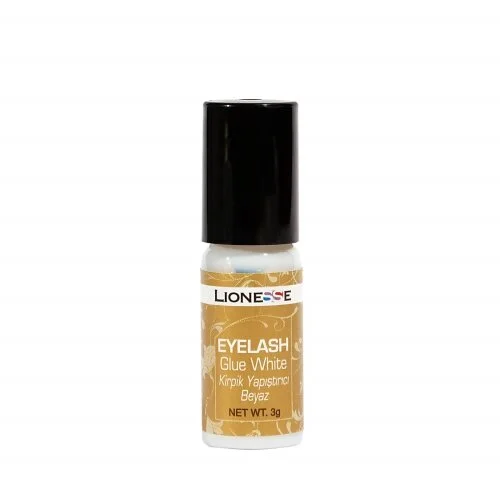 Lionesse - Lionesse Eyelash Glue White Kirpik Yapıştırıcı Beyaz 3 g