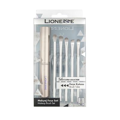 Lionesse Silverpro Collection Makyaj Fırça Seti 5142 - Lionesse