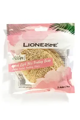 Lionesee Üçlü Kabak Lifli Yüz Peeling Diski L-447 - 1