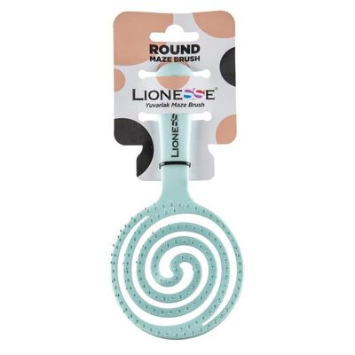 Lionesse Saç Fırçası Maze Mavi 6458 - 1