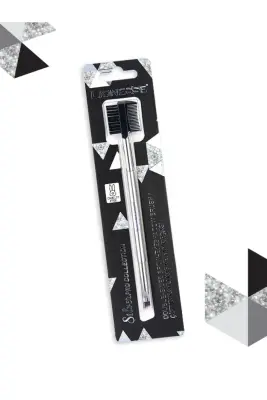 Lionesse Silverpro Collection Çift Taraflı Kaş Far Fırçası 5134 - 2