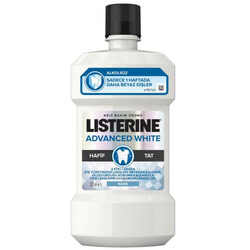 Listerine Advanced White Hafif Tat Ağız Bakım Suyu 500 ml - Listerine