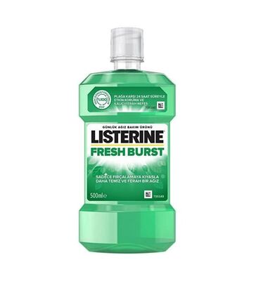 Listerine Fresh Burst Ağız Bakım Ürünü 500 ml - 1