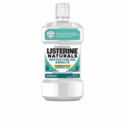 Listerine Naturals Menta Koruyucu Ağız Bakım Suyu 500 ml - 1