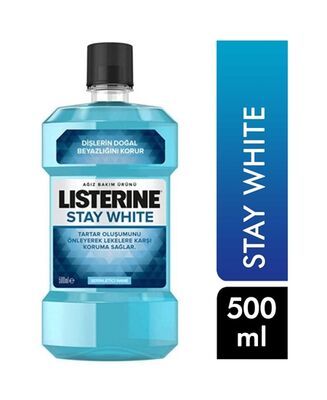 Listerine Stay White Ağız Bakım Suyu 500 ml - 1