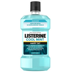 Listerine - Listerine Cool Mint Hafif Tat Ağız Bakım Suyu 500 ml