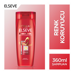 L'Oréal Paris Elseve Colorvive Renk Koruyucu Bakim Şampuani 360 ml - Thumbnail