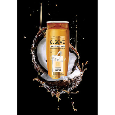 L'Oréal Paris Elseve Mucizevi Hindistan Cevizi Yaği Ağirlaştirmayan Besleyici Şampuan 360 ml - 3