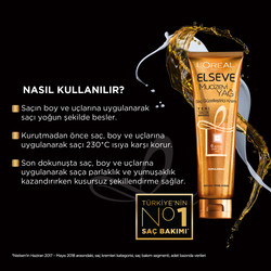 L'Oréal Paris Elseve Mucizevi Yağ Saç Güzelleştirici Krem 150 ml - 3