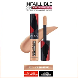 L'Oréal Paris Infaillible Tüm Yüze Uygulanabilir Kapatıcı 327 Cachemire - Thumbnail