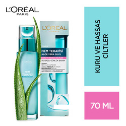 Loreal Paris - L'Oréal Paris Nem Terapisi Aloe Vera Suyu Kuru Ve Hassas Ciltler 70 ml