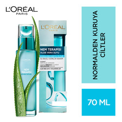 L'Oréal Paris Nem Terapisi Aloe Vera Suyu Normalden Kuruya Ciltler 70 ml - Thumbnail