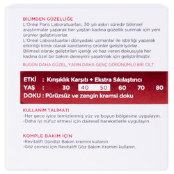L'Oréal Paris Revitalift Yaşlanma Karşıtı Gece Bakım Kremi 50 ml - 4