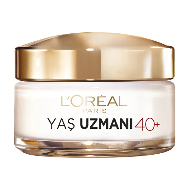 Loreal Paris Yaş Uzmanı 40+Kırışıklık Karşıtı Sıkılaştırıcı Gece Kremi 50 ml - Thumbnail